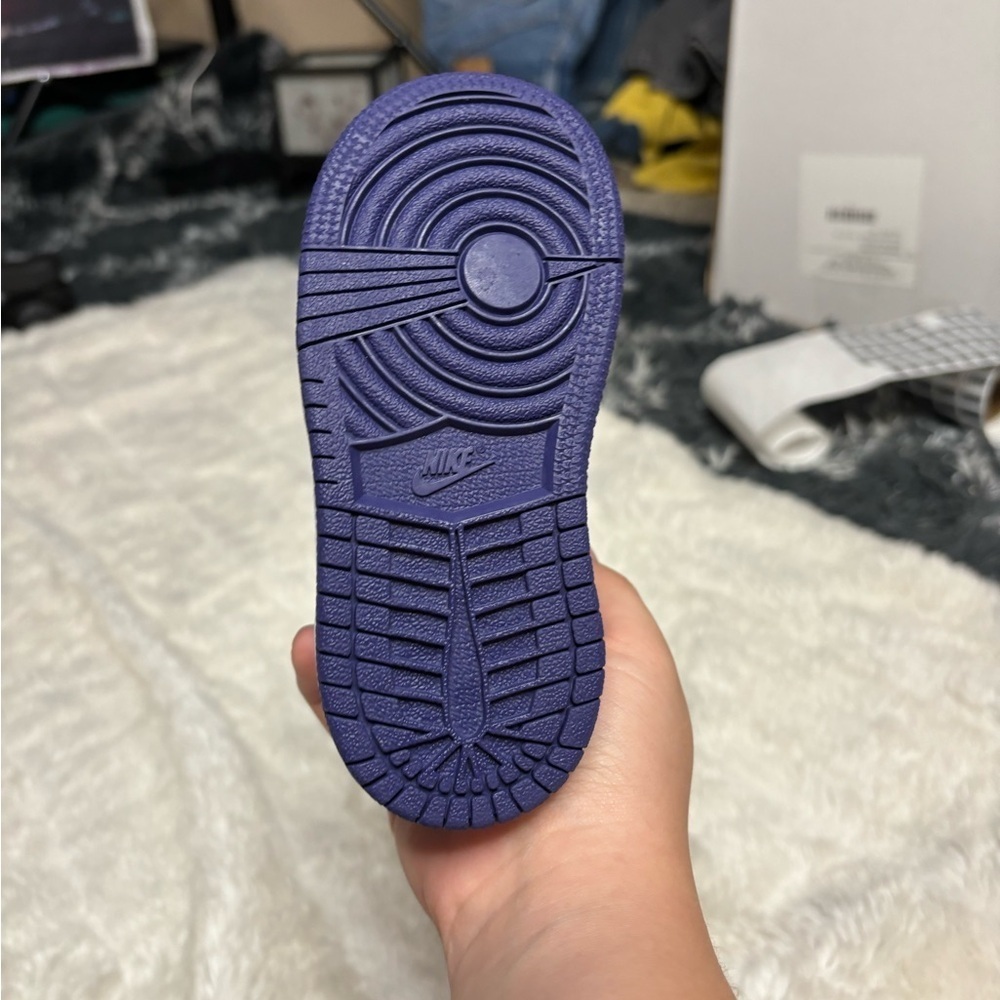 Jordan 1 Mid TD Size 7c Blueberry. - Picture 4 of 4